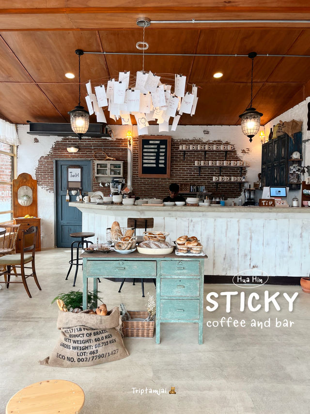 คาเฟ่ Pet Friendly หัวหิน มู้ดเกาหลี 🥯🍋☕️