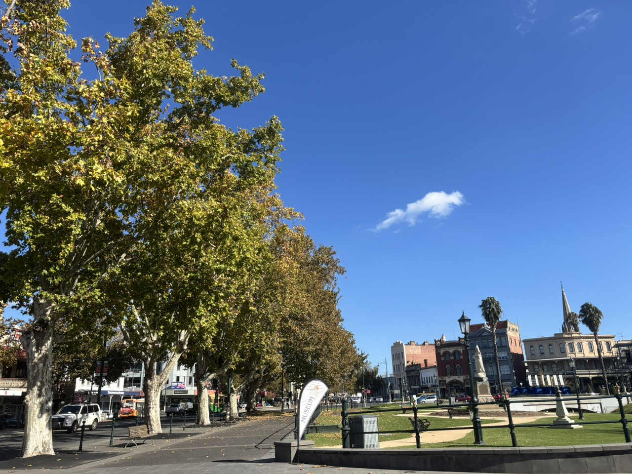 🪖🎒 Discover History & Culinary Surprises in Bendigo!

Step into the past at the Bendigo Military Museum before recharging with lakeside strolls and a standout Thai meal—this itinerary brings history, nature, and flavor together for a day you won’t forget!

Start your morning at the Bendigo Military Museum (37-39 Pall Mall, open Wed, Sat & Sun 11am–3pm). Take your time exploring medal collections and fascinating war exhibits—photo tip: the light streaming through the arched windows gives your museum shots a moody, dramatic vibe, especially near the uniform displays.

When you’re done exploring, walk straight out and meander around Rosalind Park just nearby. The park comes alive on sunny days—look for spots by the lake where you can watch kayakers or snap an ‘insta-worthy’ panorama with green trees, shimmering water, and hints of Bendigo’s modern buildings in the distance. If you time it right, golden hour here is pure magic for photography!

Don’t let hunger ruin your mood—head to the Thai restaurant I found nearby (trust me, it’s delicious and memorable). Pro tip: the grilled meat dishes pair perfectly with the fresh garden views if you snag an outdoor table.

Visitor Tips:
· Museum is closed Monday, Tuesday, Thursday, and Friday—plan accordingly!
· The military museum is compact but packed with detail—spend at least 45–60 mins.
· The park can get busy on weekends—seek quieter corners by the water for a zen moment.
· Don’t forget sunscreen for riverbank walks, and keep your camera ready!

#Bendigo #MilitaryMuseum #NatureWalks #HiddenGems #TravelMemories
