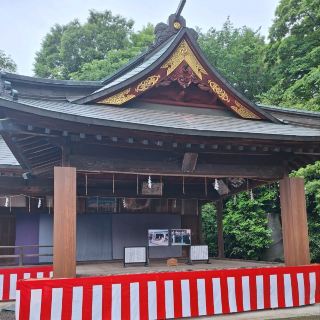 I visited Washinomiya Shrine 🛐