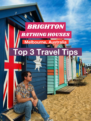 🌈 Brighton Bathing Boxes: Melbourne’s Most Colorful Coastal Icon 🇦🇺📸