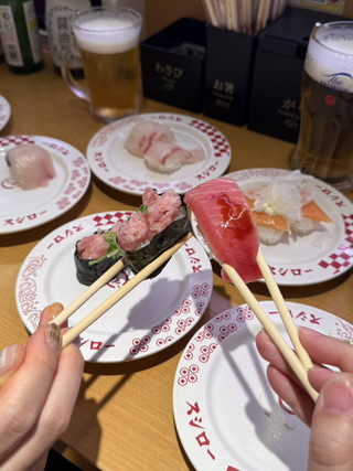 去大阪必去的「壽司郎」🍣