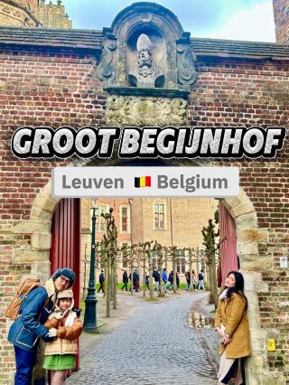 เที่ยวย่านเมืองเก่าสุดคลาสสิก✨Leuven🇧🇪Belgium