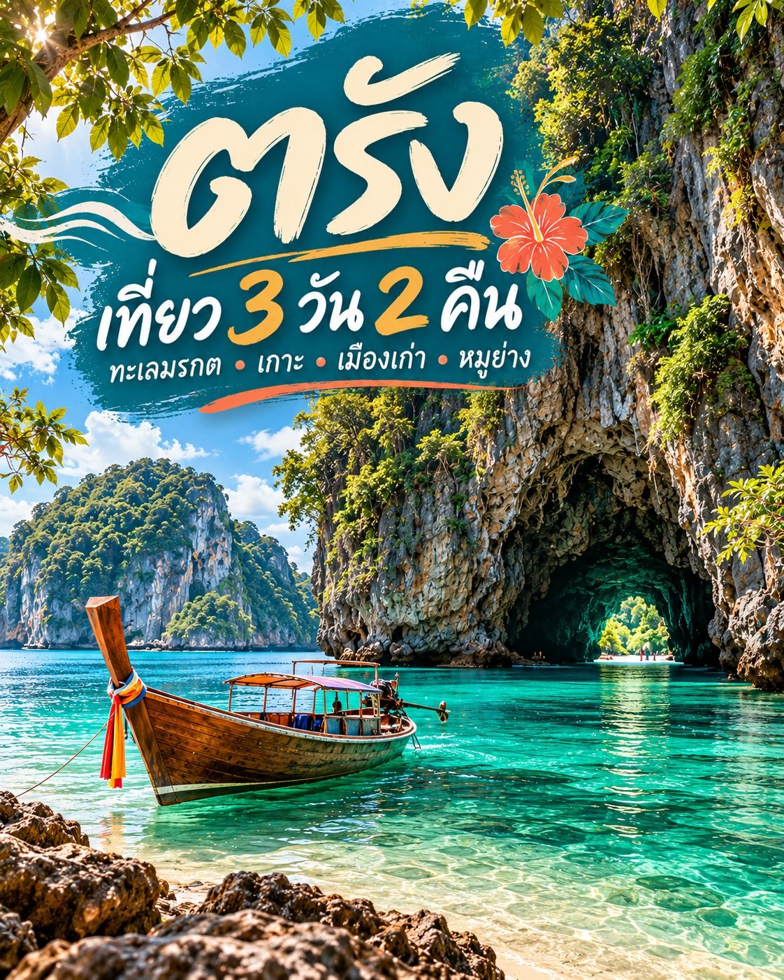 Trang 3D2N: Explore the Emerald Sea, Then Indulge in Roasted Pork and Dim Sum