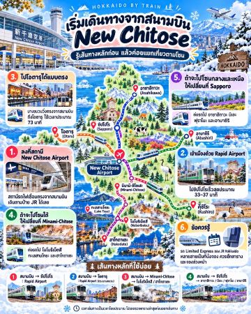 🇯🇵 Open the Hokkaido map 🗺️ What are the must-see attractions