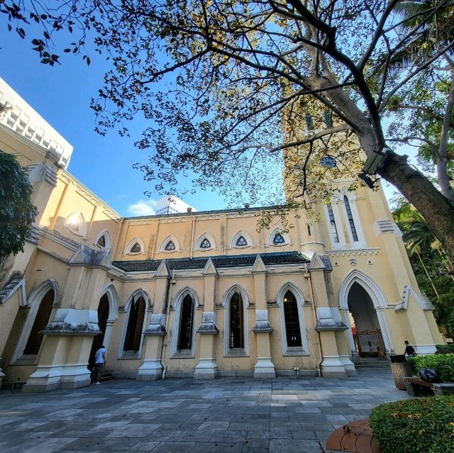 📍 St. John's Cathedral, Hong Kong 🇭🇰