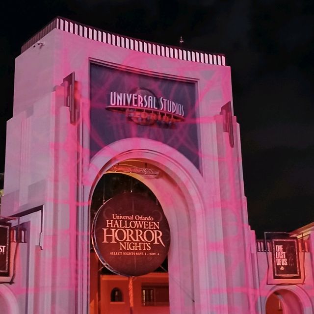 The horror at universal studios florida