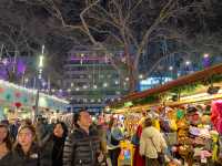 🎄Leicester Square's Christmas Market Delight