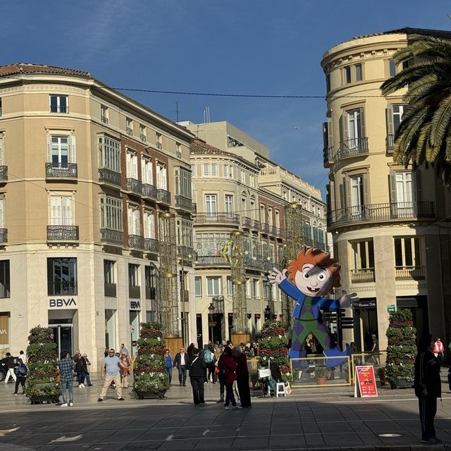 Like Spain, I am bound to the past. Málaga 