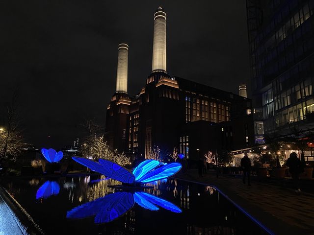 🎇 Light Festival at Battersea Power Station