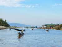 Inle lake boat Myanmar 🇲🇲 