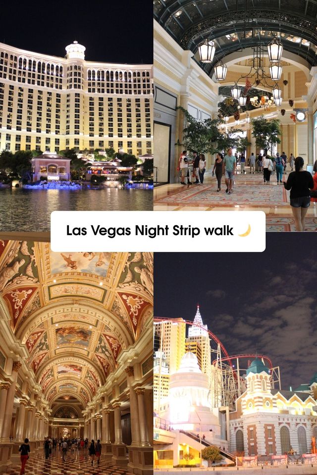 Night Walk on the Las Vegas Strip 🌙