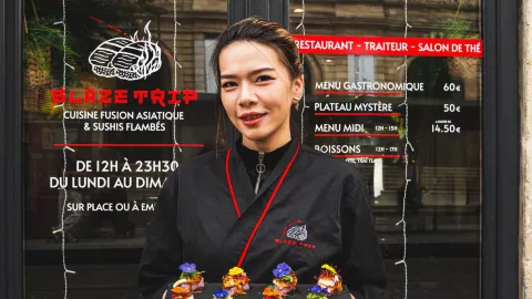 🇫🇷🇹🇭Blaze trip Bordeaux มิติใหม่ของซูชิฟิวชั่น🔥🍣 — traveler post in บอร์กโดซ์