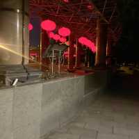 A Temple with a beautiful Night View 