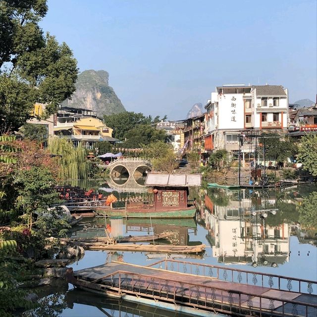 Busy Shopping Street in Yangshou🇨🇳