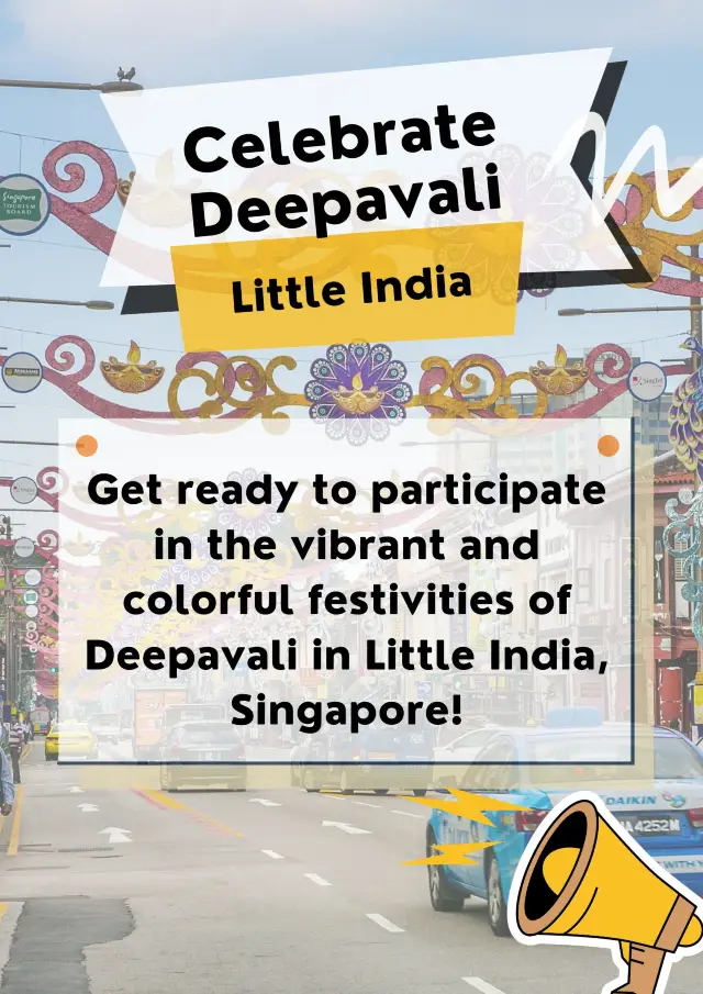 Celebrate Deepavali at Little India