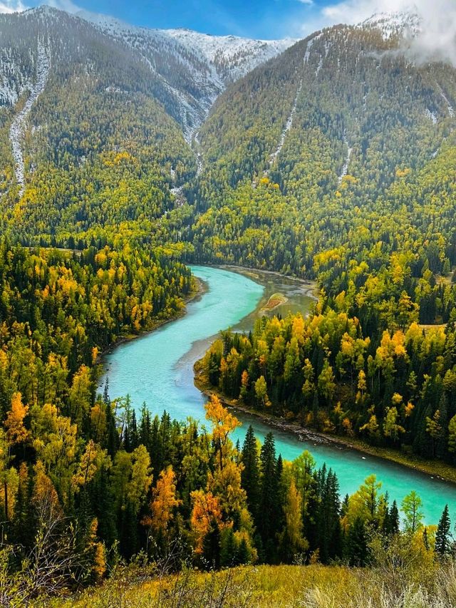 kanas scenic area