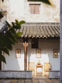 沒想到在蘇州，園林是可以進去住的