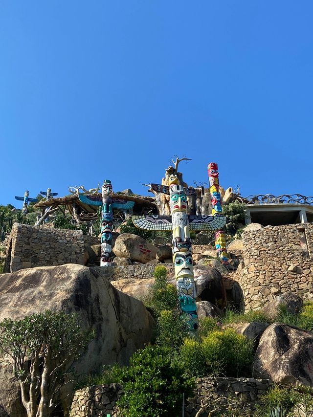 福建石岩植物園復活島的搬到國內了