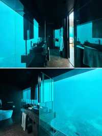 馬爾代夫倫格里島康萊德～全球唯一真正的海底套房木亞卡太震撼了