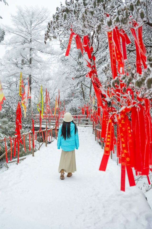 瓦屋山！我願稱之為川內1天往返玩雪天花板！