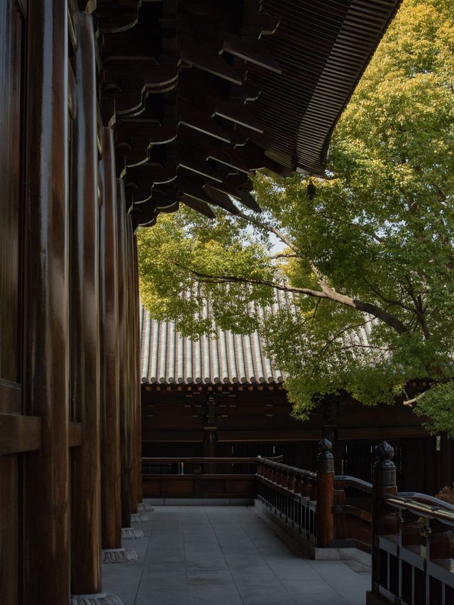 夢回大唐上海必打卡的晚唐風古寺|寶山寺