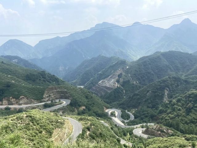 石家莊周邊遊 汽摩小鎮 72拐天路山路十八彎