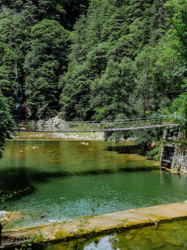 西安近郊20°清涼夏天秘境｜人少景美，避暑勝地