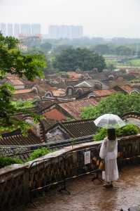 廣州周邊遊雨天來三水別具一番景象很美