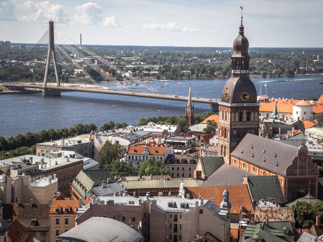 Come here to Enjoy Riga’s BEST View!