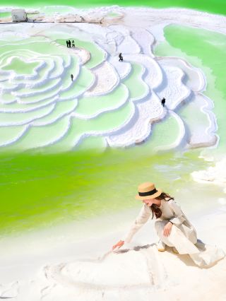 Live 直擊察爾漢鹽湖,美得不似人間。