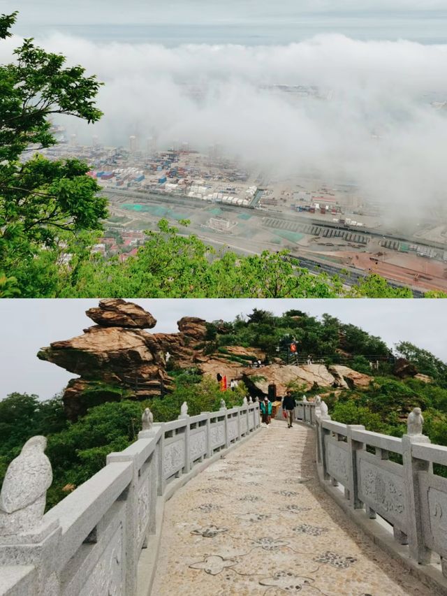 連雲港行之海上雲臺山。