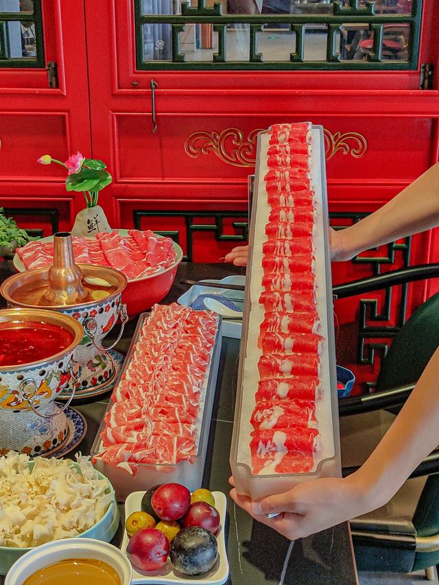 銅鍋涮肉分享。