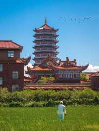 不是北京故宮！就在蘇州陽澄湖畔……。