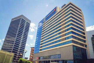 Fun at Hilton Garden Inn Montevideo, Uruguay. 