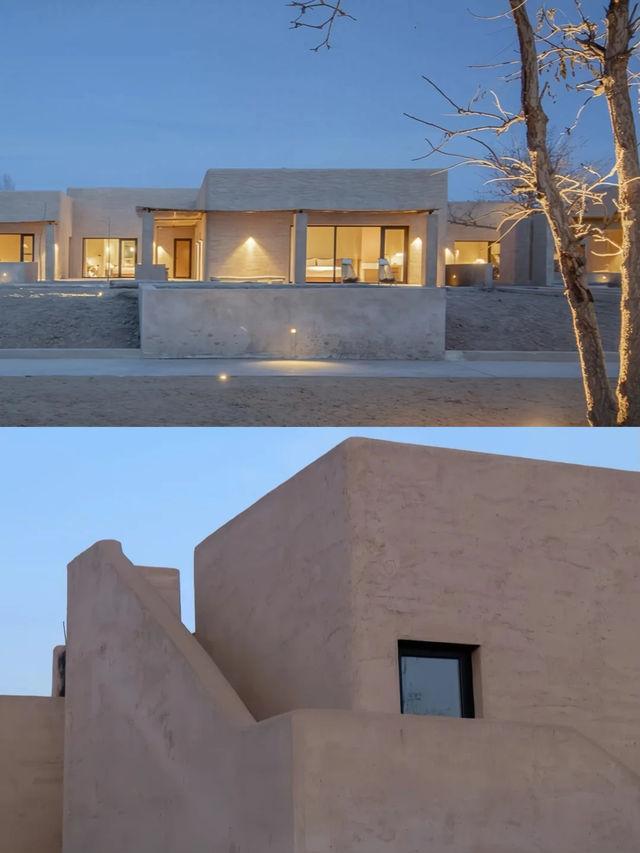 藏於黃河邊上沙漠裡的野奢酒店。