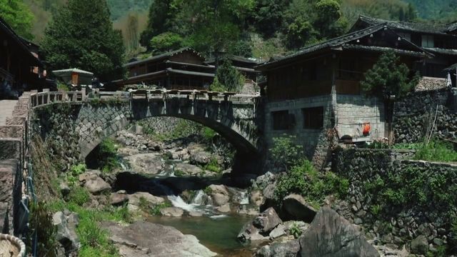 楠溪江。