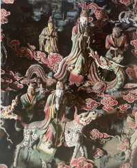 《汾陽太符觀彩塑》仙女下凡該是這般模樣 汾陽不止有名酒，不止有杏花，古代道觀中還藏着國色天香，花。