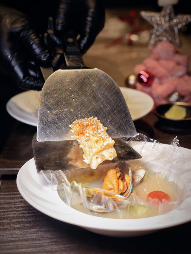 這家日式鐵板燒吃出了法式高級餐廳的即視感