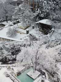 峨眉山小住，泡湯賞雪進行時