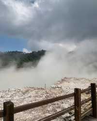 馬格朗市 Sikidang 火山口：近距離感受地球的脈動