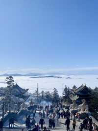 峨眉山｜終於見到傳說中的金頂雲海