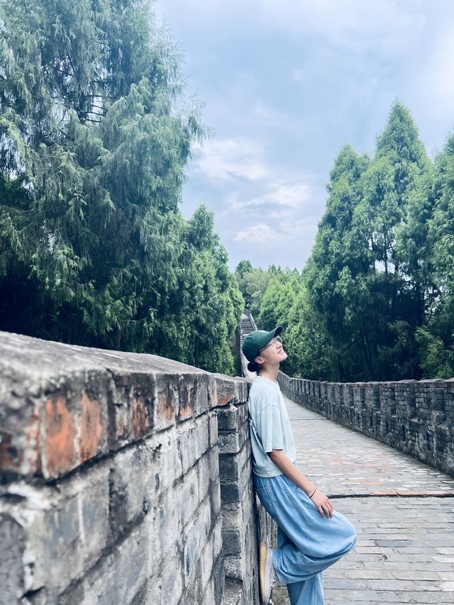 洛帶金龍長城，一起爬山看風景
