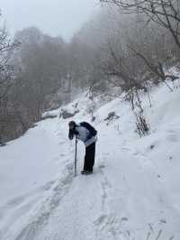 西安潭峪｜九華山冬季遠足賞雪攻略！