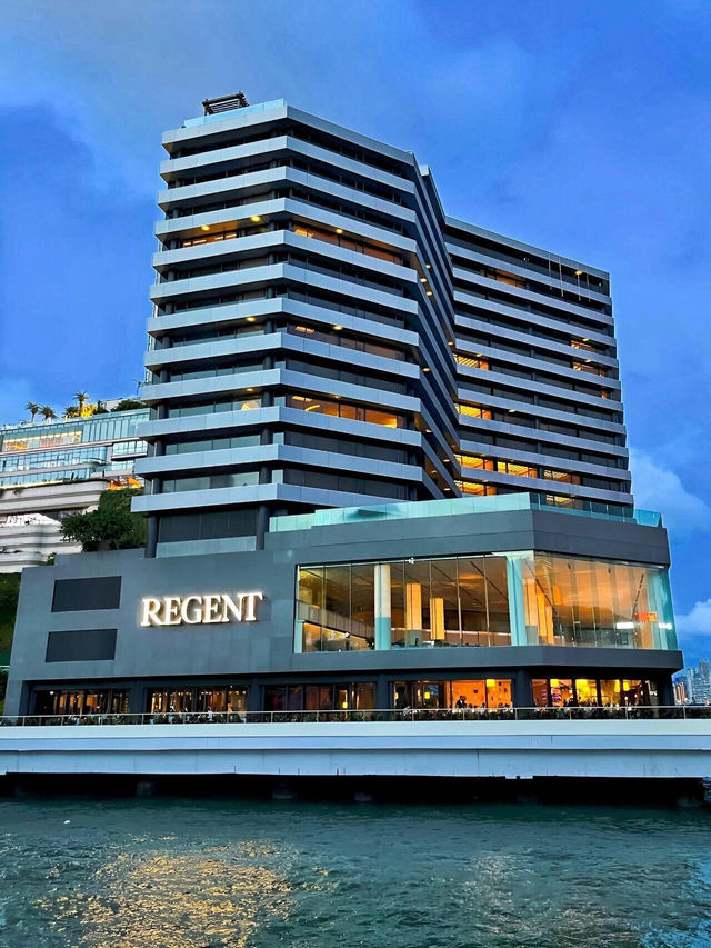 香港麗晶｜值哭！帶寶寶躺進維港畫框✨