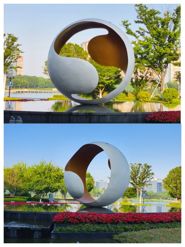 漫步金海湖邊，感受詩情畫意