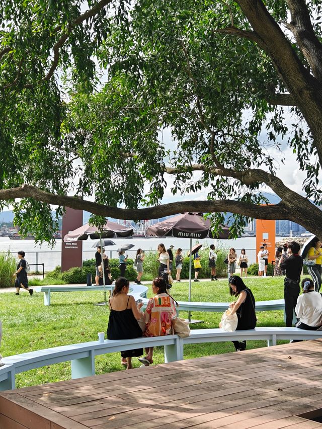 香港｜喺Miu Miu海邊公園發呆一個下晝