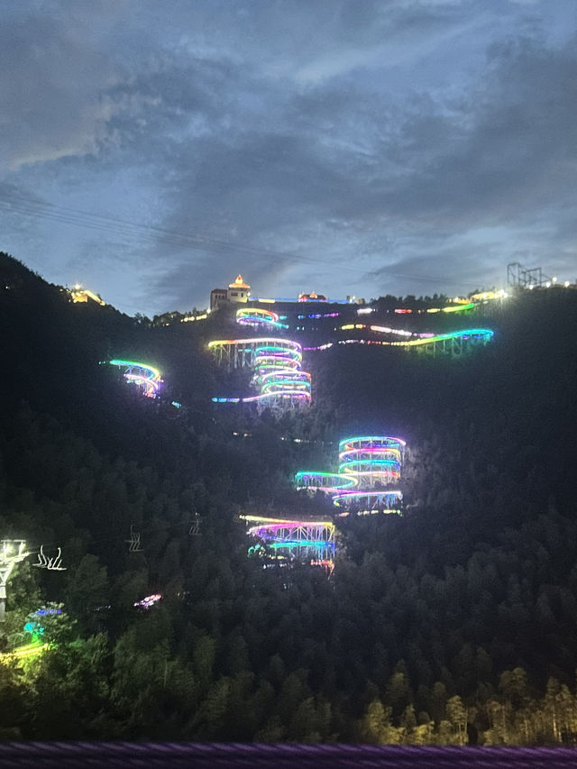 Nightitme mountain adventure