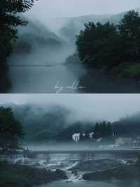 被端午嘅皖南震撼到，話好嘅暴雨呢…