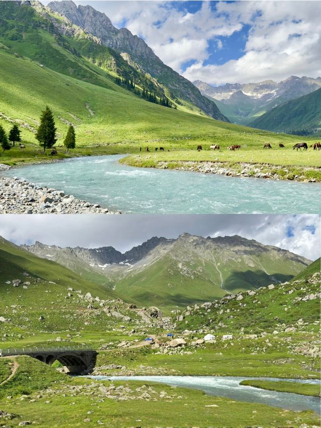 沿孟克特古道，一路欣賞新疆大美風景