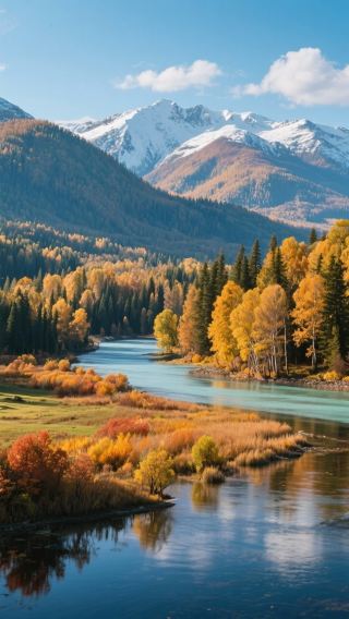 October is the most poetic season in Xinjiang!